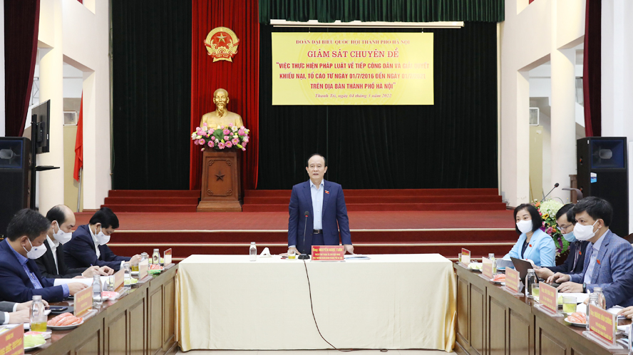 Có lộ trình, giải pháp giải quyết dứt điểm các vụ việc khiếu nại, tố cáo phức tạp, kéo dài